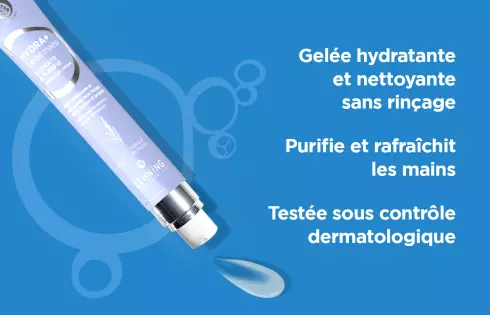 Hydra+ Gelée Mains Hydratante sans Rinçage