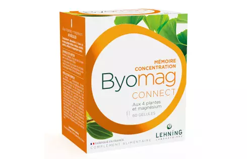 Gélules pour la Mémoire Byomag Connect Lehning