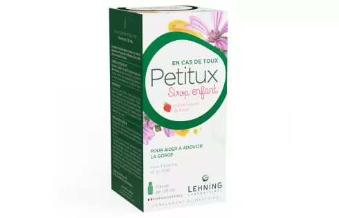 Petitux Sirop Naturel pour la Toux Enfants et Petits