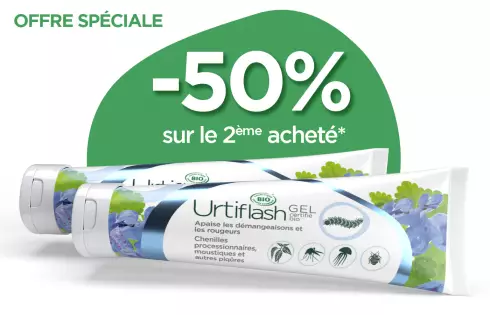 Promo Urtiflash gel certifié bio chenilles processionnaires