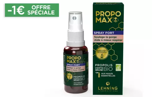 Propomax Spray Gorge Fort Laboratoires Lehning