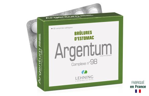 Médicament Argentum Complexe n°98 Lehning