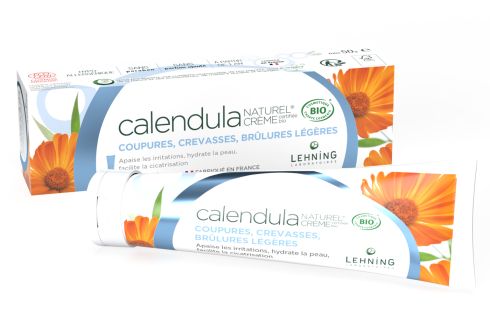 Crème au Calendula Naturel et Bio Lehning