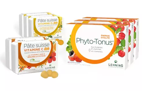 Pack vitalité et tonus - Laboratoires Lehning
