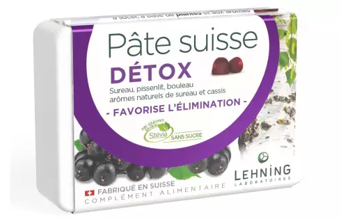 Pâte suisse Détox - Laboratoires Lehning