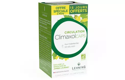 ClimaxolCAPS - complement alimentaire bio circulation sanguine 120 gélules