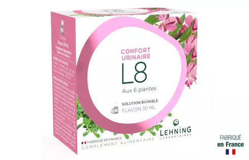 Complément alimentaire L8 pour le confort urinaire Lehning