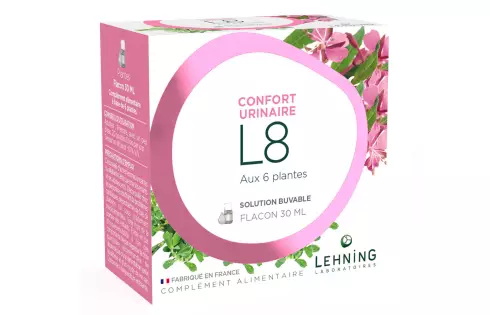 Complément alimentaire L8 pour le confort urinaire Lehning