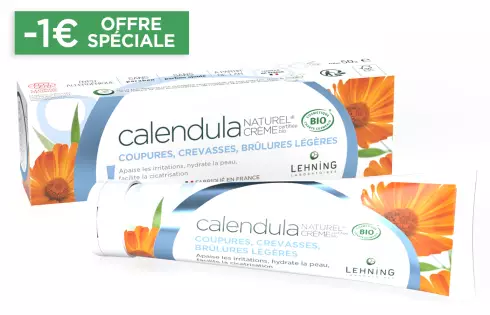 Crème au Calendula Naturel et Bio Lehning
