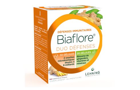 Probiotique Biaflore DUO Défenses Lehning