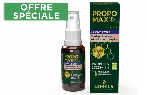 Propomax Spray Gorge Fort Laboratoires Lehning