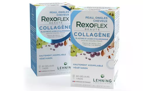 Promo REXOFLEX Beauté - Collagène végétarien membrane coquille d'oeuf