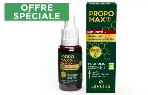 Propomax Gouttes Immunité+ sans alcool Propolis
