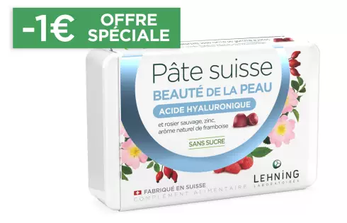 Pâte suisse Beauté de la Peau - Gummies acide hyaluronique sans sucre
