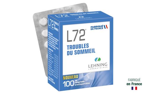L72 : Médicament Homéopathique pour Dormir - Lehning