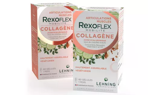 DUO REXOFLEX Mobilité - Collagène Végétarien - Laboratoires Lehning