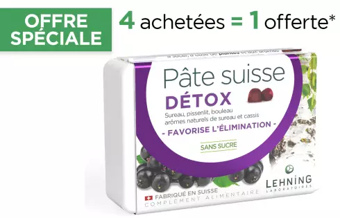 Pâte suisse Détox - Laboratoires Lehning