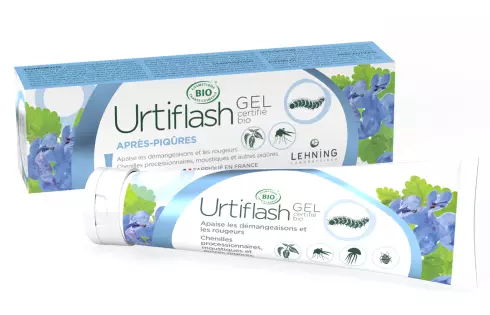 Urtiflash gel certifié bio chenilles processionnaires