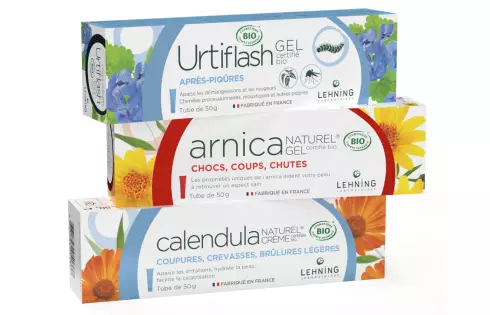 Pack été Laboratoires Lehning UrtiflashGEL Arnica Calendula