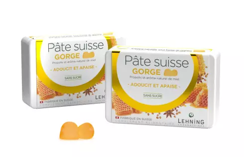 Promo DUO Pâte suisse Gorge - Gummies - Laboratoires Lehning