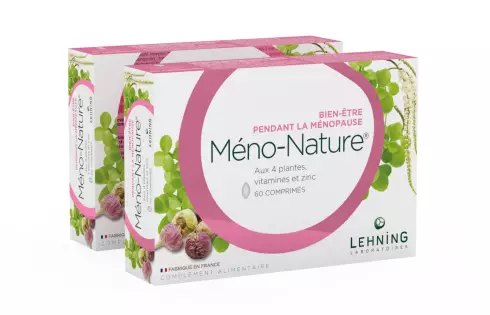 Promo 2 Méno-Nature - Complément alimentaire ménopause, bouffées de chaleur