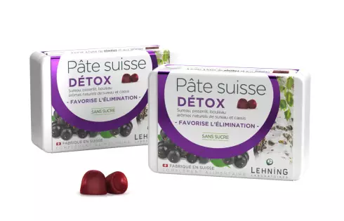 Promo Duo Pâte suisse Détox - Laboratoires Lehning