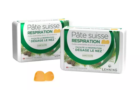 Promo DUO Pâte suisse Respiration - Gummies pour dégager le nez