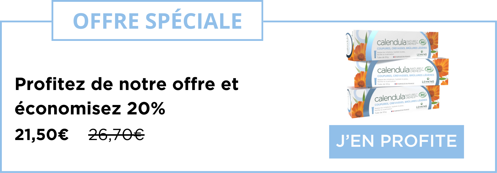 Promo creme calendula
