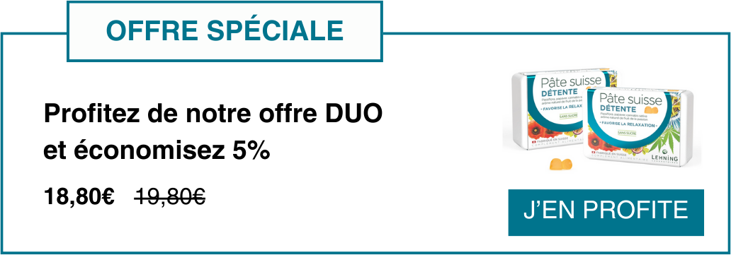 Offre promo 2 pâte suisse détente