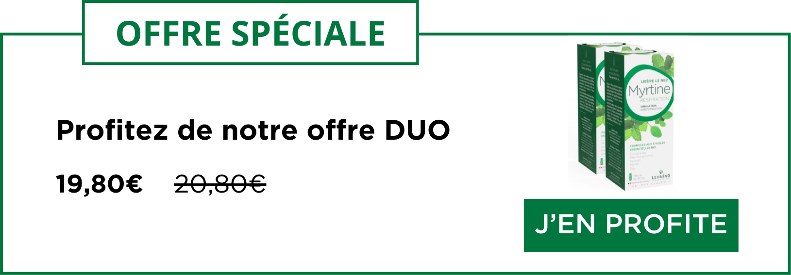 Promo DUO Myrtine Respiration Laboratoires Lehning